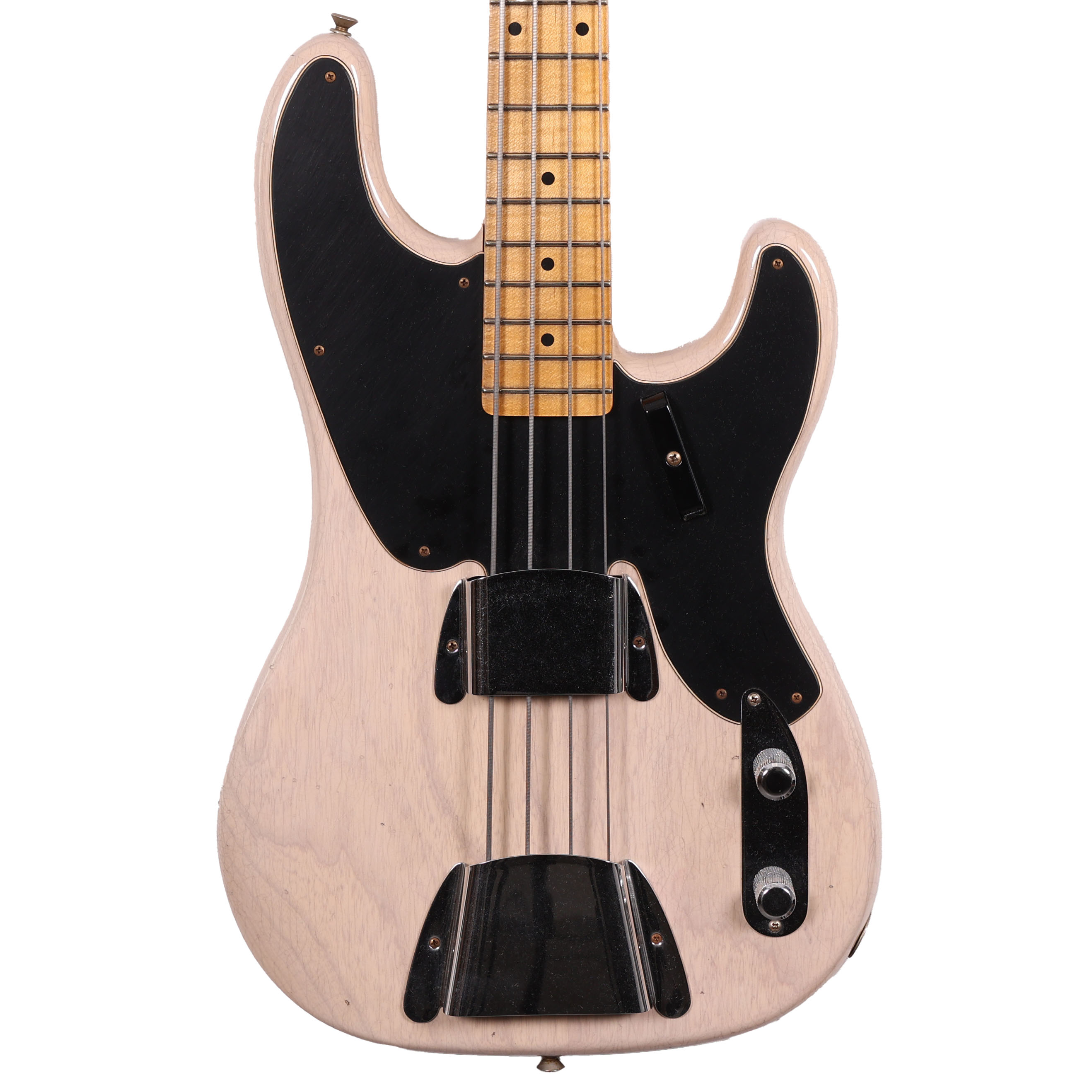 Fender Custom Shop '54 Precision Bass Journeyman Relic in Aged Opaque White Blonde